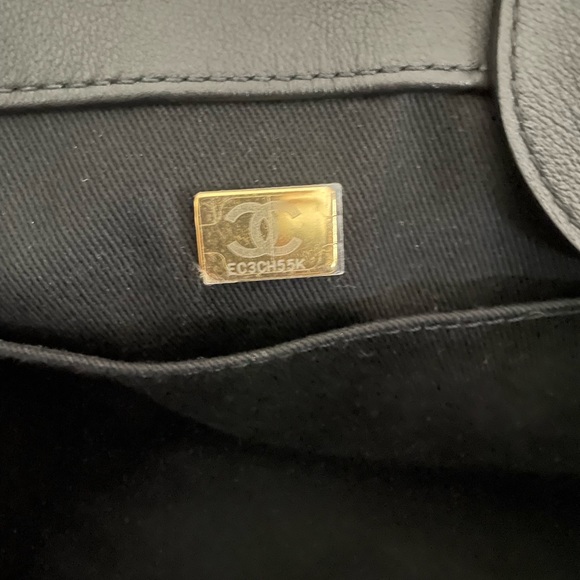 Chanel large Deauville bag with crochet. Extremely rare bag! - Picture 7 of 10